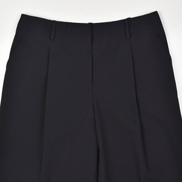 Lafayette 148 Pleated Bermuda Shorts Black NEW 6 - Picture 4 of 6